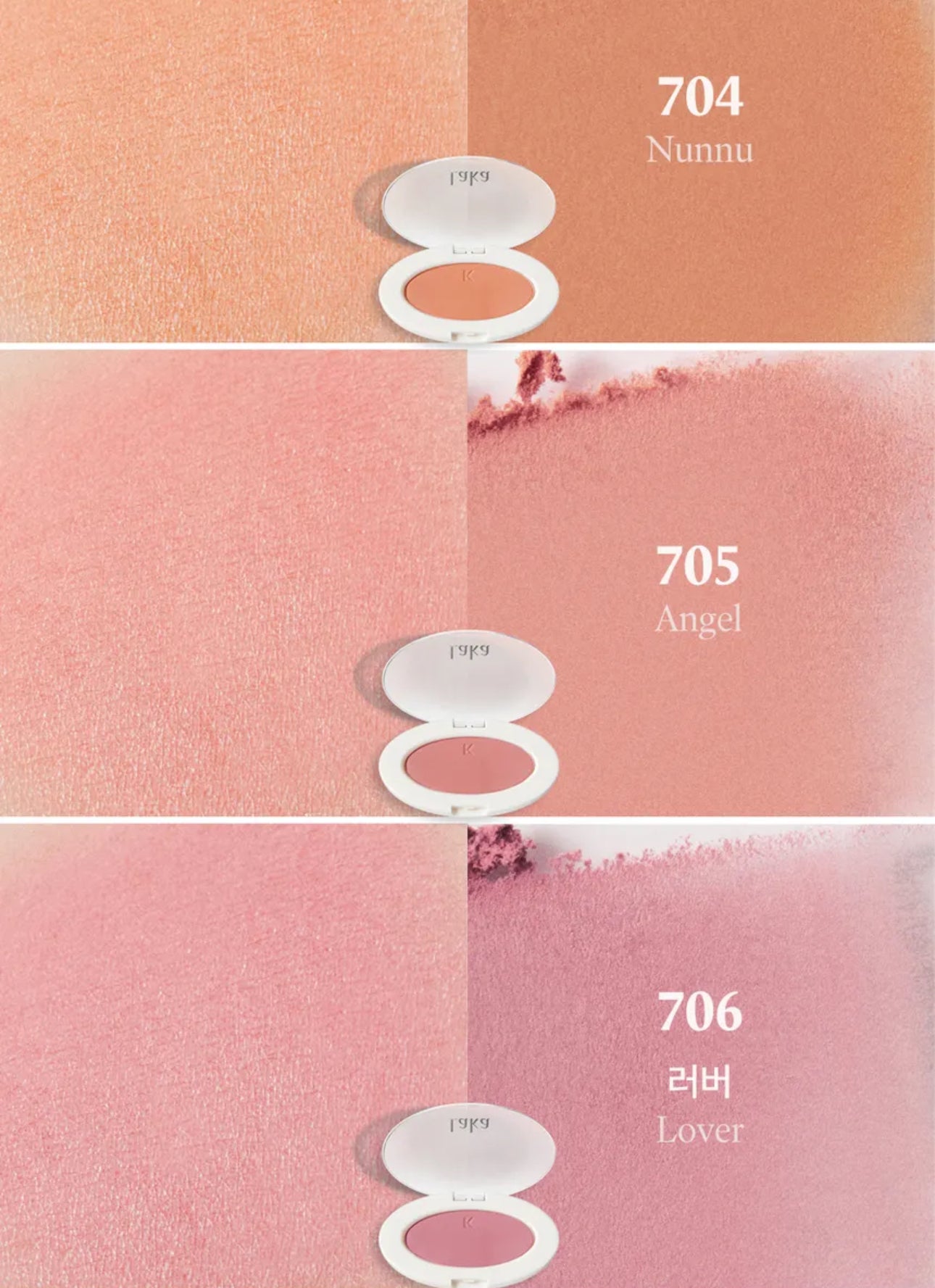 Laka Love Silk Blush – Lightweight, Buildable Color for a Soft, Natural Flush