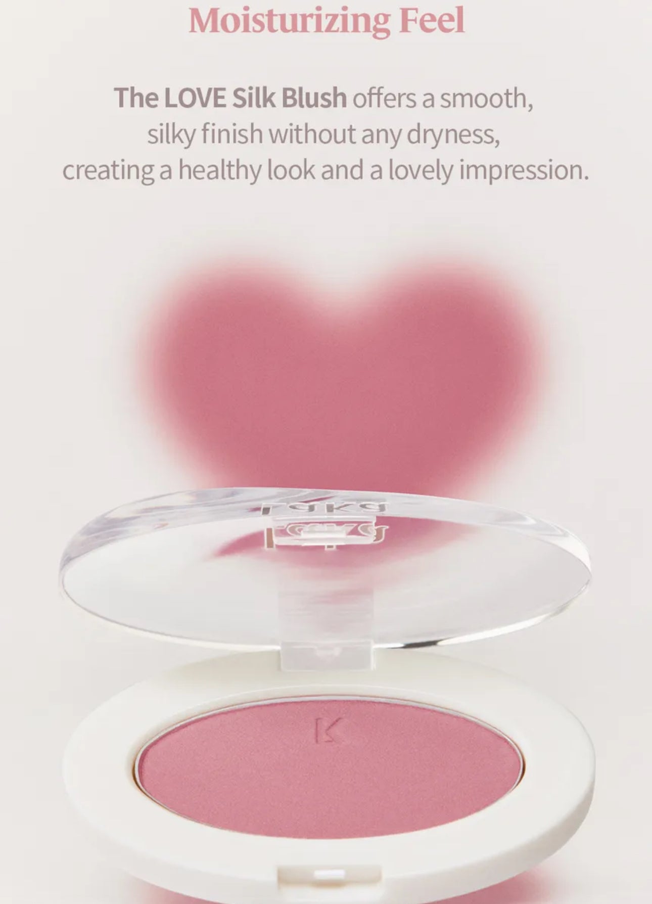 Laka Love Silk Blush – Lightweight, Buildable Color for a Soft, Natural Flush