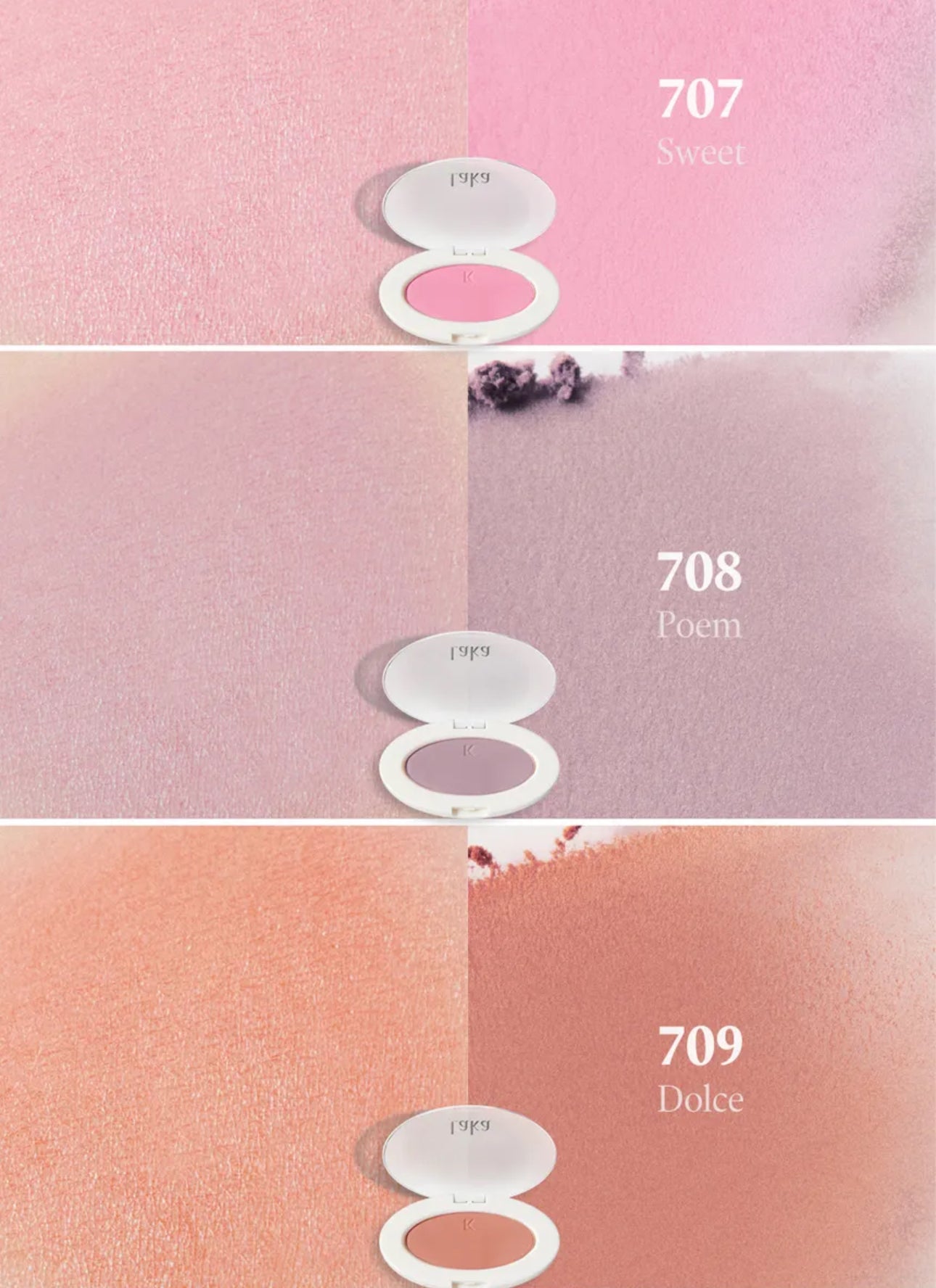 Laka Love Silk Blush – Lightweight, Buildable Color for a Soft, Natural Flush