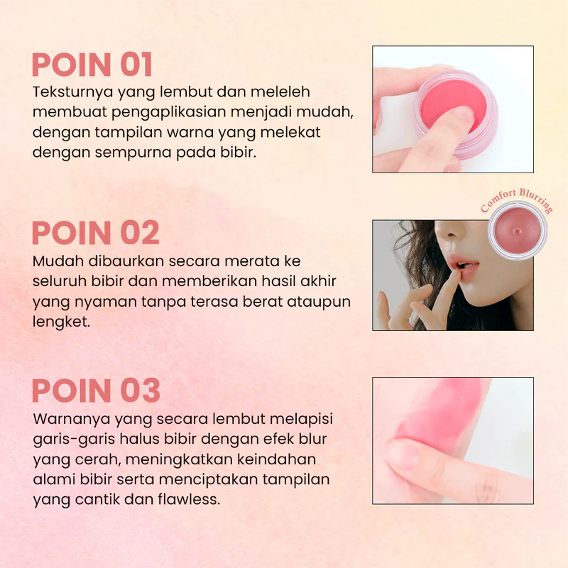 HOLIKA HOLIKA Melting Blur Lip Pot