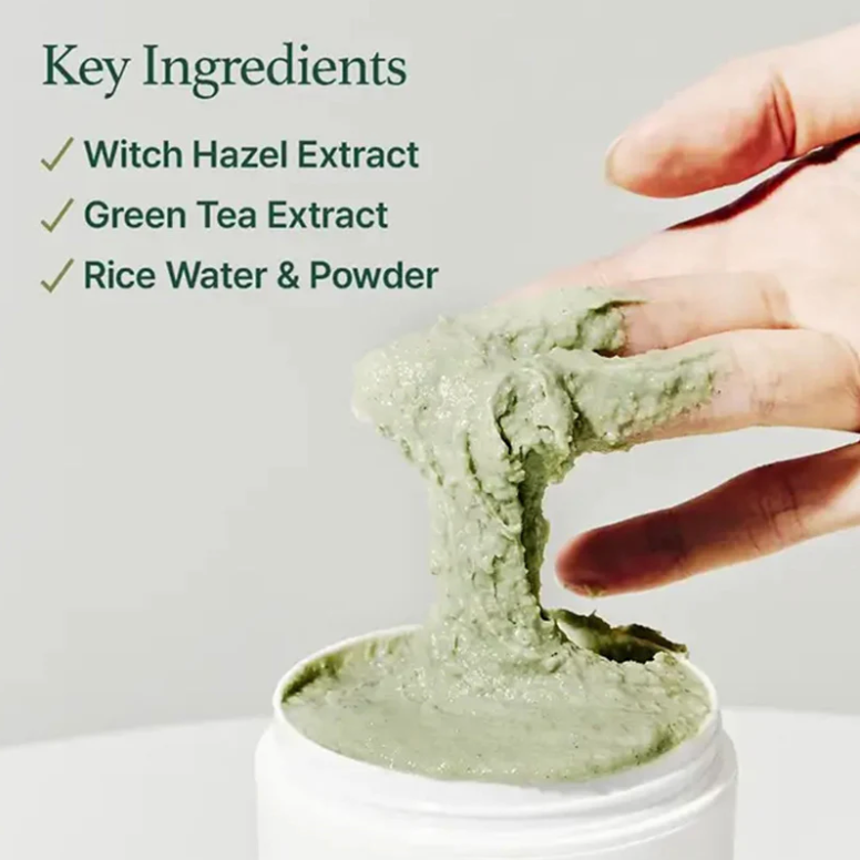 Witch hazel, green tea, and rice water are key ingredients of Arencia Cleanser.
