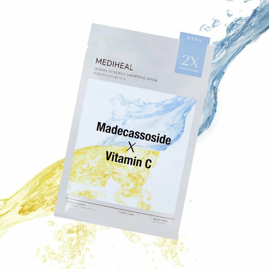 MEDIHEAL Derma Synergy Wrapping Mask - MADECASSOSIDE X VITAMIN C