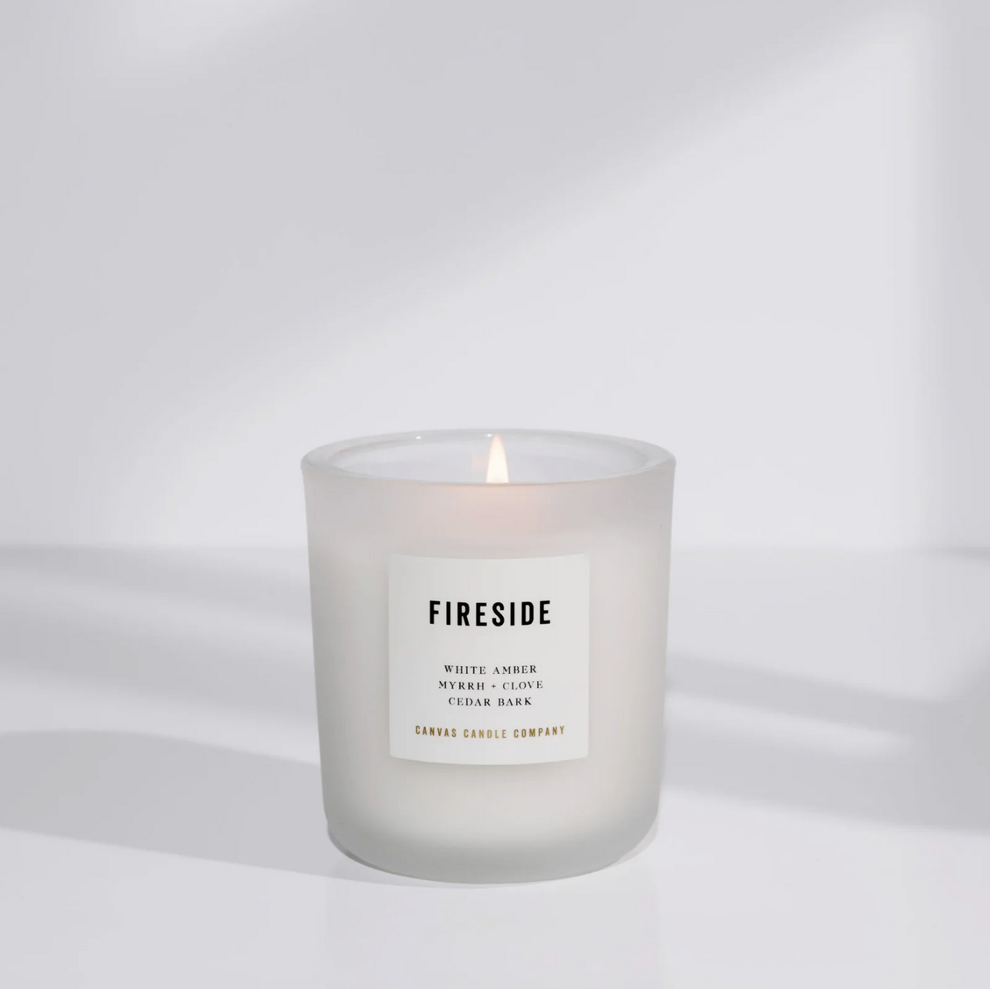 Canvas Fireside Candle