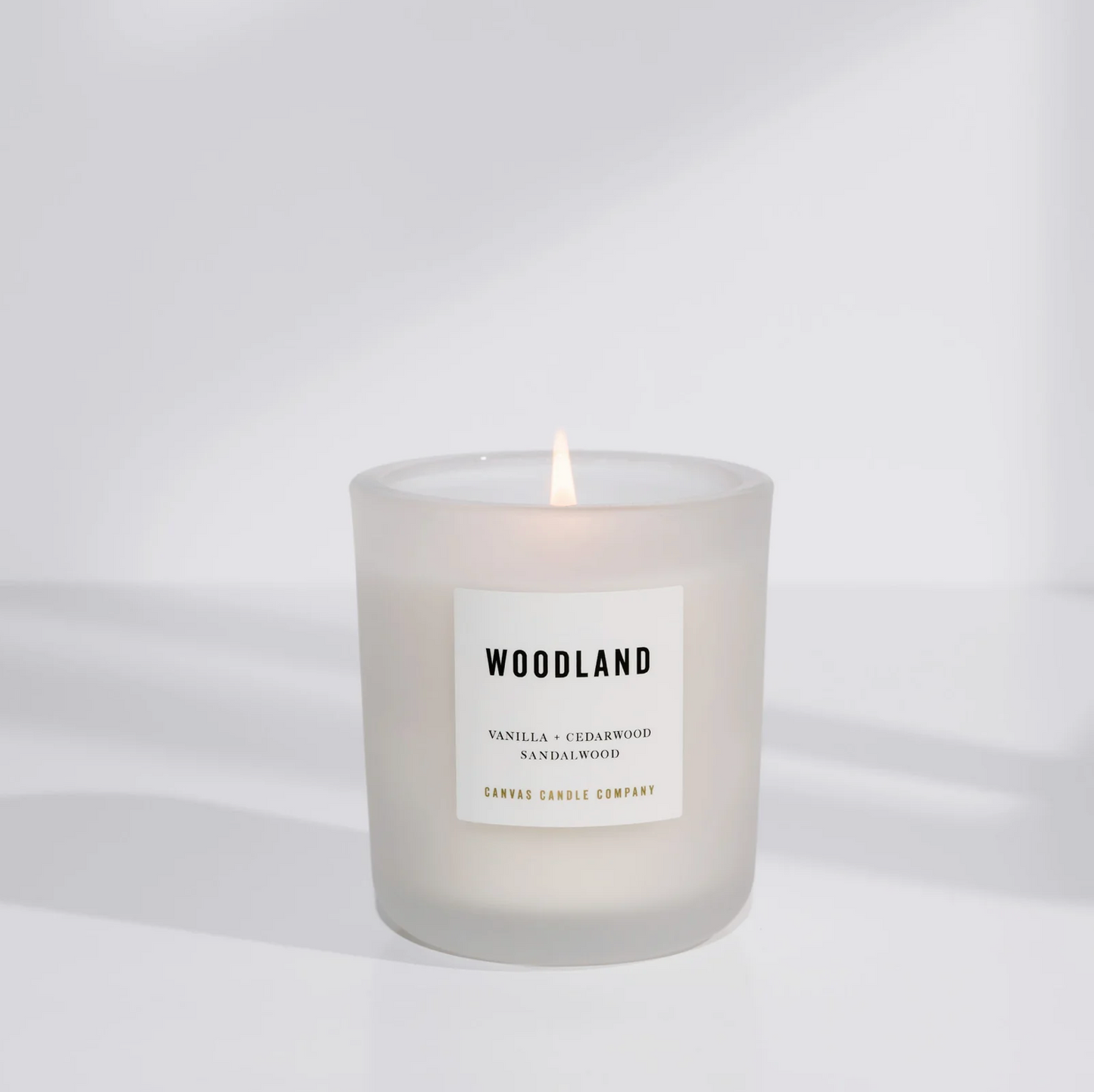 Canvas Woodland Candle