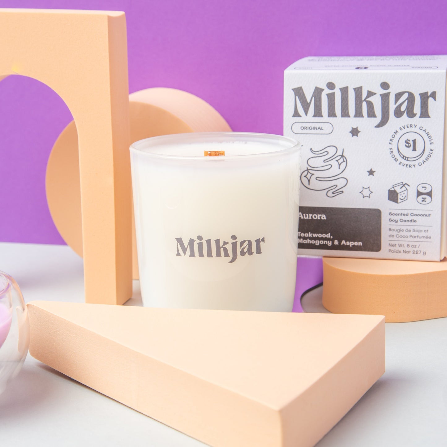 Milkjar Candle Aurora