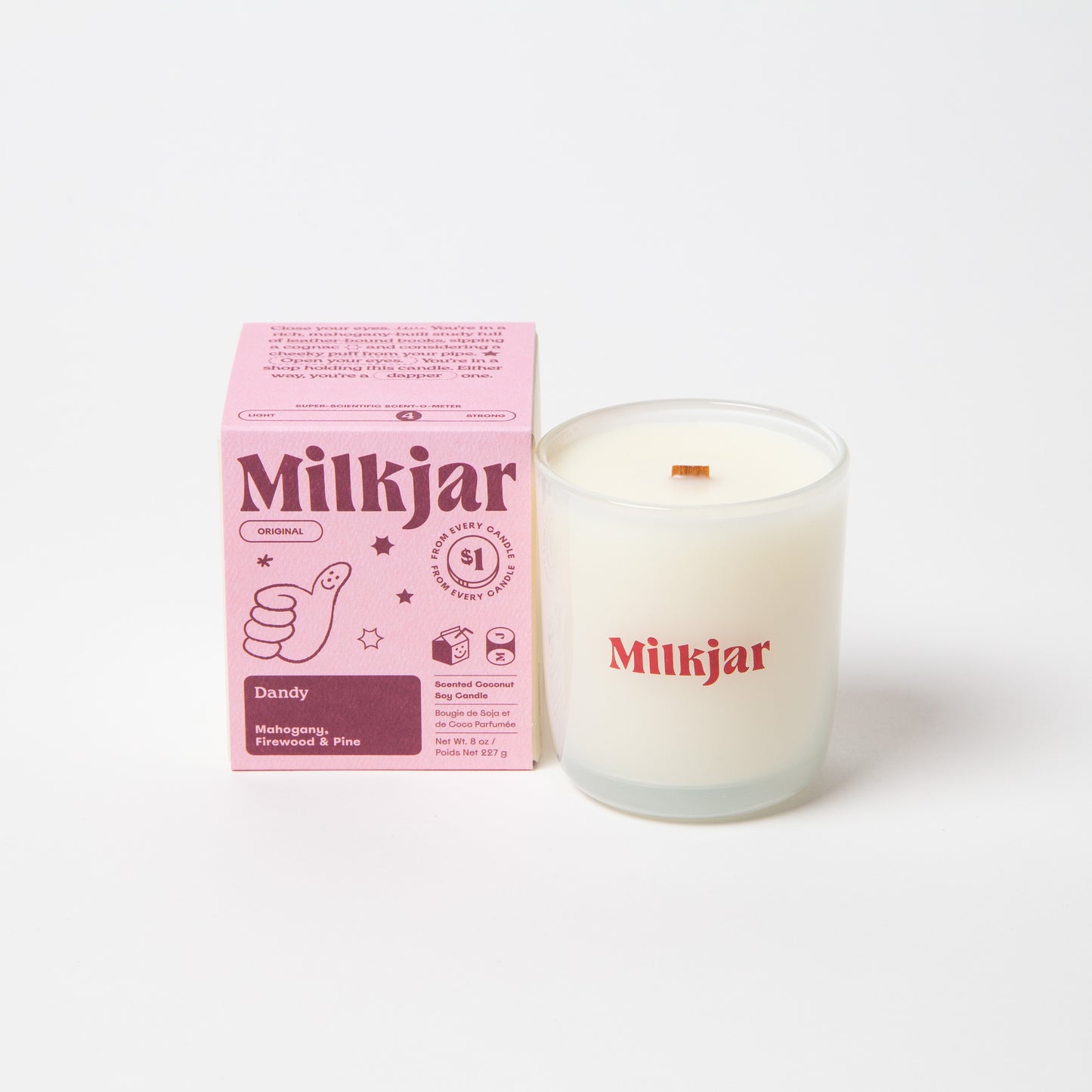 Milkjar Candle Dandy