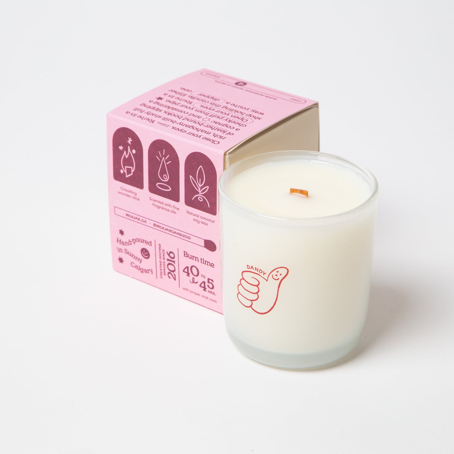 Milkjar Candle Dandy