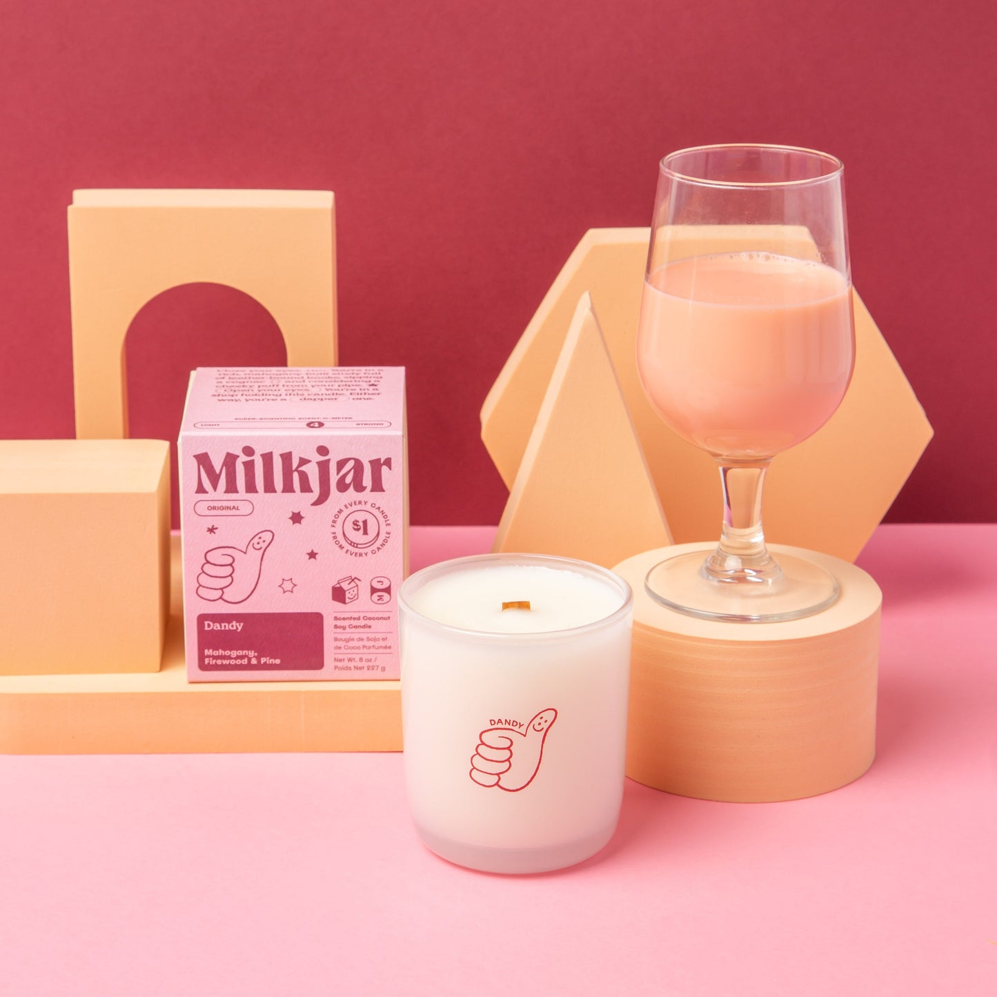 Milkjar Candle Dandy