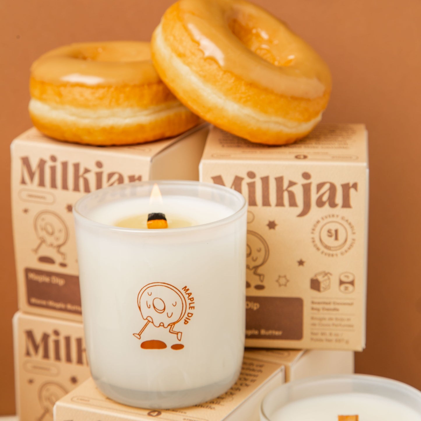 Milkjar Candle Maple Dip