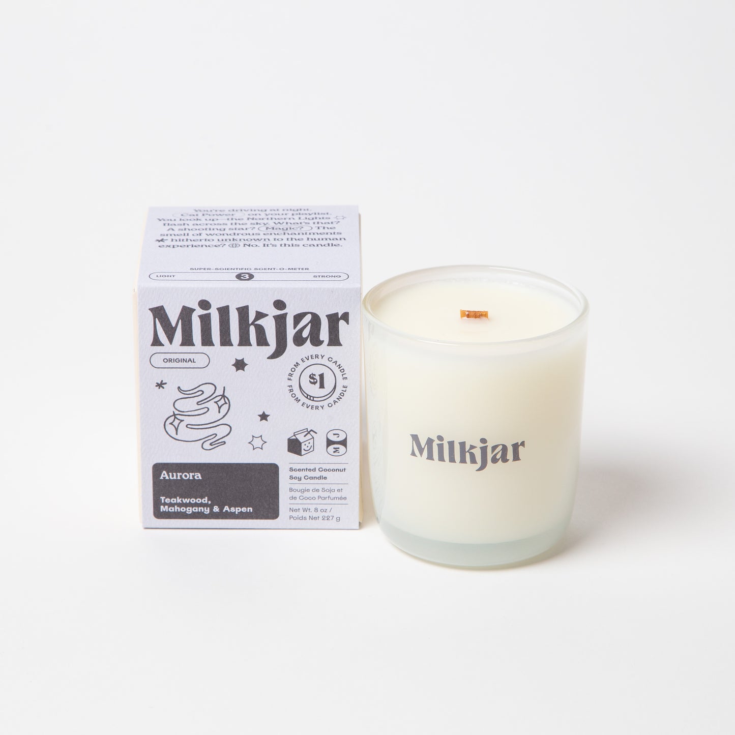 Milkjar Candle Aurora