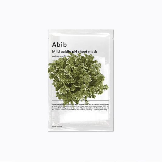 Abib Mild Acidic pH Sheet Mask - Jericho Rose Fit