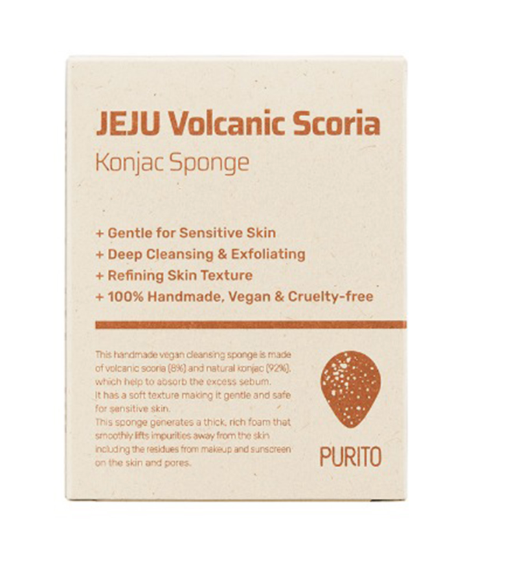 Purito JEJU Volcanic Scoria Konjac Sponge