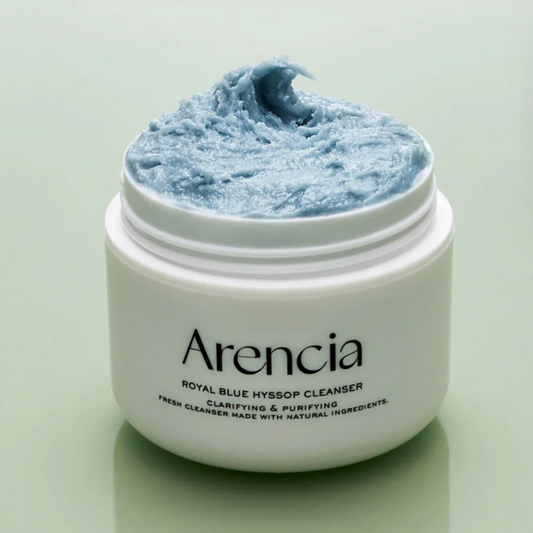 Arencia Fresh Blue Hyssop Mochi Cleanser – Gentle Foaming Cleanser for Hydration & Balance | Korean Skincare
