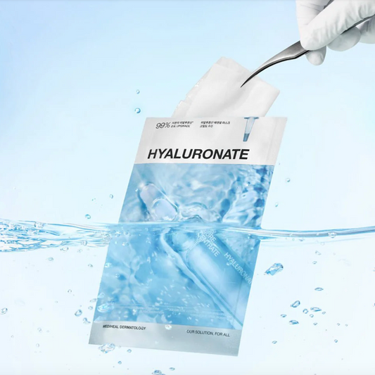 MEDIHEAL Hyaluronate Hydrating Sheet Mask – Intense Moisture & Skin Plumping | Korean Skincare