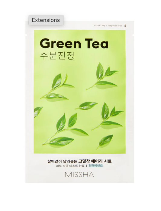 Missha Airy Fit Sheet Mask Green Tea