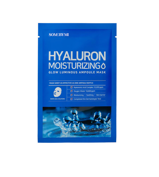 Some By Mi Hyaluron Moisturizing Glow Luminous Ampoule Mask 1PC