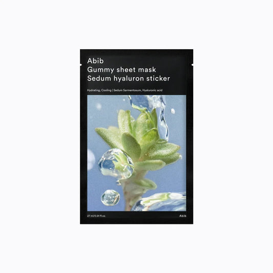 Abib Gummy Sheet Mask Sedum Hyaluron Sticker